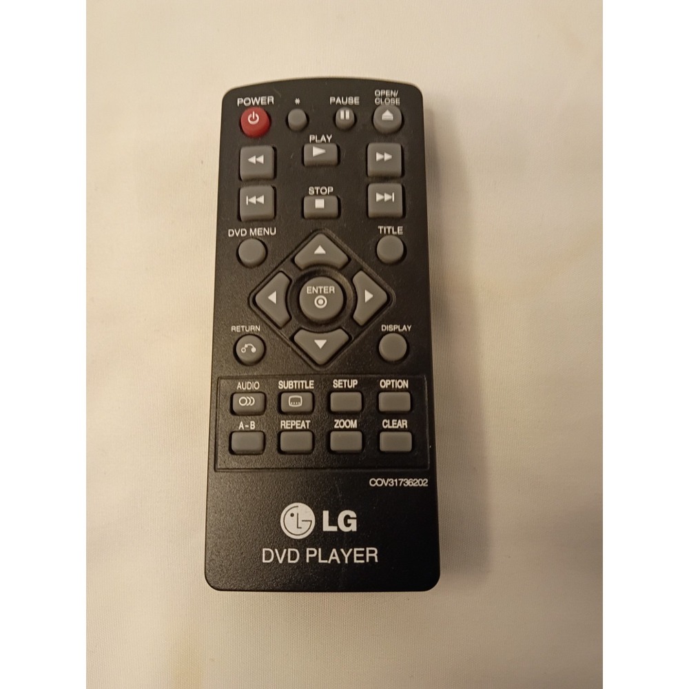Remote Control Replace Controller COV31736202 for LG DVD Player DP132 DP132NU